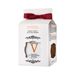 VASILISSA | ΜΕΛΙ ΜΕ ΓΚΟΤΖΙ ΜΠΕΡΙ 250 GR