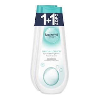 NOXZEMA | Αφρόλουτρο Sensi Pure Hypoallergenic 750ml 1+1 Δώρο