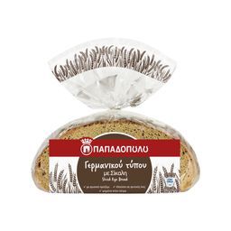 ΠΑΠΑΔΟΠΟΥΛΟΥ | Ψωμί Σίκαλης Γερμανικού Τύπου 500g
