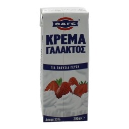 ΦΑΓΕ | ΚΡΕΜΑ ΓΑΛΑΚΤΟΣ UHT  200 ML