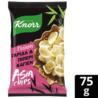 KNORR | Asia Chips Γαρίδας με Πιπέρι Καγιέν 75g