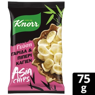 KNORR | Asia Chips Γαρίδας με Πιπέρι Καγιέν 75g