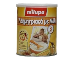 MILUPA | ΚΡΕΜΑ ΠΑΙΔΙΚΗ 7ΔΗΜΗΤΡΙΑΚΑ ΜΕ ΜΕΛΙ 300GR