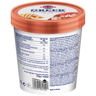 ΚΡΙ ΚΡΙ | Παγωτό Frozen Yogurt Ροδάκινο 320g