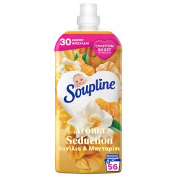 SOUPLINE | Συμπυκνωμένο Μαλακτικό Aroma Βανίλια και Μανταρίνι 56 Μεζούρες