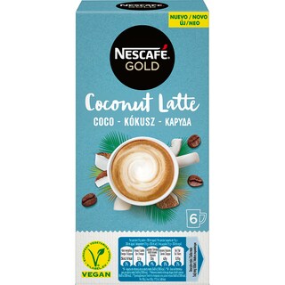 NESCAFE | GOLD | Στιγμιαίος Καφές Coconut Latte 6 X 15gr