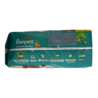 PAMPERS | ΠΑΝΕΣ ACTIVE BABY DRY GIANT NΟΥΜΕΡΟ 3 (5-9KG) 108 ΤΕΜ