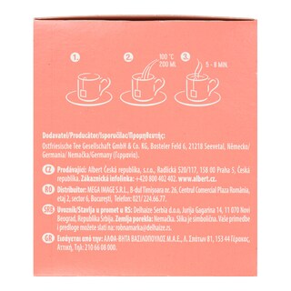 PERLA BEVERAGES | Αφέψημα Βοτάνων Φράουλα και Βανίλια 20x2g