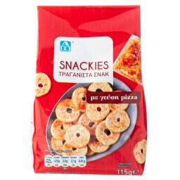 Παξιμαδάκια Snackies Γεύση Πίτσα 115g