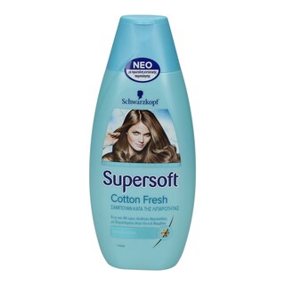 SUPERSOFT | ΣΑΜΠΟΥΑΝ COTTON FRESH 400 ML