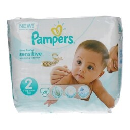 PAMPERS | NEW BABY SENSITIVE | ΠΑΝΕΣ ΜΩΡΟΥ MINI 3 - 6 KGR No 2 28 ΤΕΜ