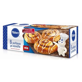 PILLSBURY | Φρέσκια Ζύμη Ρολάκια Με Κανέλα 270 gr
