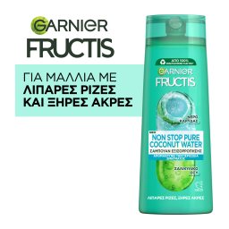 FRUCTIS | FRUCTIS SHAMPOO PURE STRONG 400ML ΜΑΛΛΙΩΝ COCONUT WATER 400ML