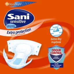 SANI | Incontinence Pads Open Sensitive Medium 15 Pieces