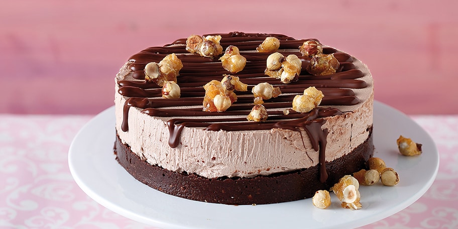 Τούρτα παγωτό πραλίνα