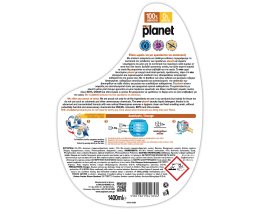PLANET | Υγρό Πλυντηρίου Ρούχων Orange Power 28 Μεζούρες 1+1 Δώρο