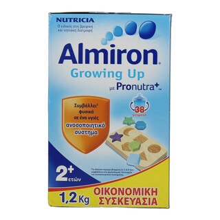 ALMIRON | GROWING UP 2+ | ΓΑΛΑ ΒΡΕΦΙΚΟ ΣΕ ΣΚΟΝΗ ΓΙΑ ΝΗΠΙΑ ΑΠΟ 2+ ΕΤΩΝ 1.200 GR ΜΕΙΟΝ 0,20Ε