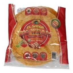 EL SABOR | ΠΙΤΤΕΣ TOMATO WRAPS 10'' 400 GR