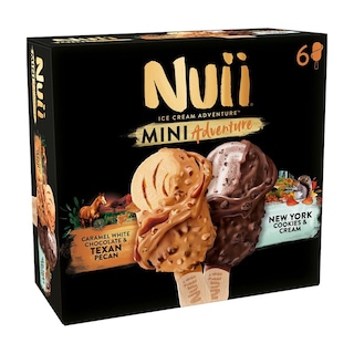 NUII | Παγωτό Texan Pecan & New York Cookies 256g