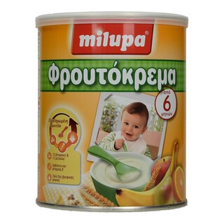 MILUPA | ΦΡΟΥΤΟΚΡΕΜΑ ΜΕ 5 ΦΡΟΥΤΑ 300 GR