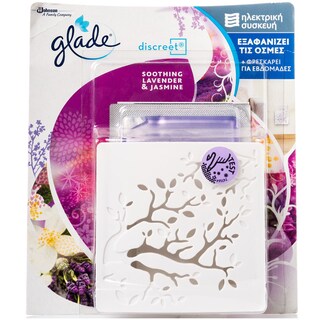 GLADE | Αρωματικό Χώρου Σετ Discreet Lavender & Jasmine 1 Τεμάχιο