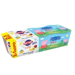 ΚΡΙ ΚΡΙ | Επιδόρπιο Γιαουρτιού Peppa Pig Μήλο Αχλάδι Μπανάνα 3x140g 2+1 Δώρο