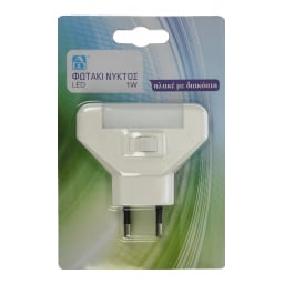 ΑΒ | Φωτάκι Νυκτός Led με Διακόπτη 1 Τεμάχιο