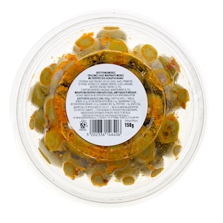 EXCELLENT TAPAS | Ελιές Πράσινες με Καυτερές Πιπεριές και Δενδρολίβανο 150g