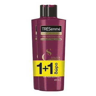 TRESEMME | Σαμπουάν Βαμμένα Μαλλιά Χωρίς Θειϊκά Άλατα 400ml 1+1 Δώρο