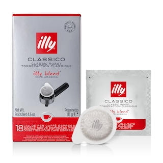 ILLY | Καφές Espresso Αλεσμένος Μερίδες Classic Roast 131g