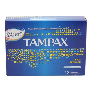 TAMPAX | Ταμπόν Compak Regular Με Απλικατέρ 12 Τεμάχια