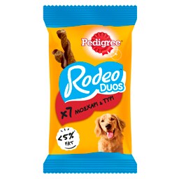 Snack Σκύλωv Rodeo Duos Μοσχάρι & Τυρί 7 Τεμάχια