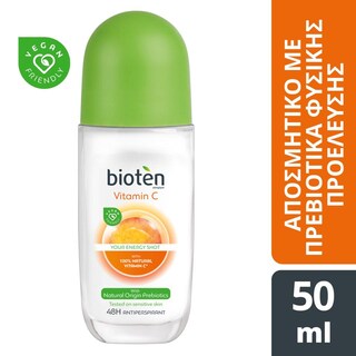 BIOTEN | Αποσμητικό Roll On Vitamin C 50ml