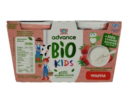 ADVANCE | Γιαούρτι Advance Kids BIO Φράουλα 2X150 gr