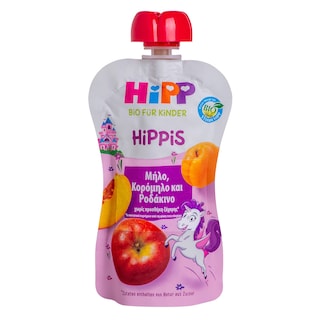 HIPP | Φρουτοπολτός Μήλο Κορόμηλο Ροδάκινο 100g