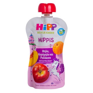 HIPP | Φρουτοπολτός Μήλο Κορόμηλο Ροδάκινο 100g