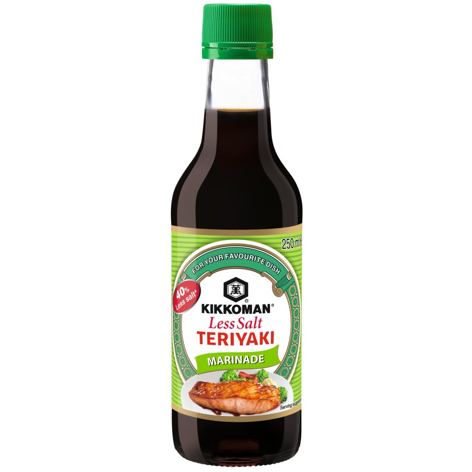 KIKKOMAN Σάλτσα Teriyaki 40% Λιγότερο Αλάτι 250ml