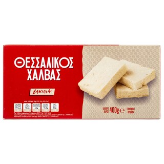 ΘΕΣΣΑΛΙΚΟΣ ΧΑΛΒΑΣ | Χαλβάς Βανίλια 400g