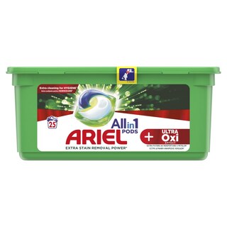 ARIEL | Kάψουλες Πλυντηρίου Ρούχων Allin1 PODS Oxi Efect 25 Τεμάχια