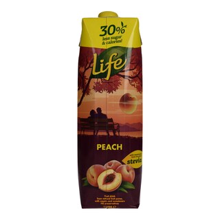 LIFE | Χυμός Ροδάκινο Στέβια 1lt