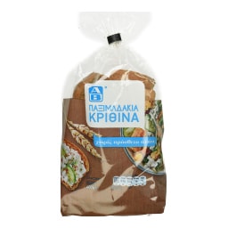 ΑΒ | Παξιμάδια Κρίθινα Χωρίς Πρόσθετο Αλάτι 400g