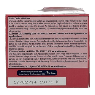 GLADE | ΑΡΩΜΑΤΙΚΟ ΚΕΡΙ WITH LOVE 1 ΤΕΜ