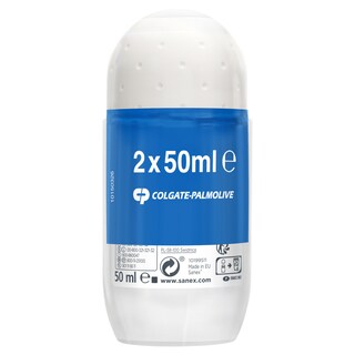 SANEX | Αποσμητικό Roll On Zero% Respect & Control 50ml 1+1 Δώρο