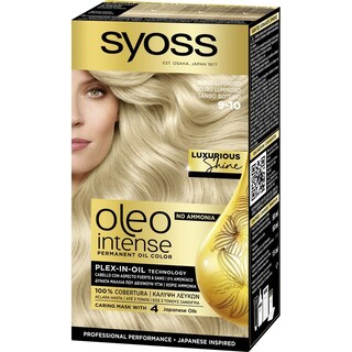 SYOSS | Βαφή Μαλλιών Oleo Intense Νο 9-10 Ξανθό Φωτεινό 1 Τεμ.