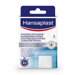 HANSAPLAST | Επίθεματα Γρήγορης Επούλωσης 8 Τεμάχια