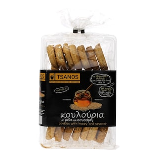 ΤΣΑΝΟΣ | ΚΟΥΛΟΥΡΙΑ ΓΛΥΚΑ ΜΕ ΜΕΛΙ ΚΑΙ ΣΟΥΣΑΜΙ 300 GR