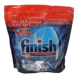 FINISH | ALL IN 1 | ΤΑΜΠΛΕΤΕΣ ΠΛΥΝΤΗΡΙΟΥ ΠΙΑΤΩΝ  48 ΤΕΜ