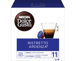 NESCAFE | DOLCE GUSTO | ΚΑΦΕΣ ΕΣΠΡΕΣΟ RISTRETTO ARDENZA KAΨΟΥΛΕΣ ΓΙΑ ΜΗΧΑΝΗ DOLCE GUSTO 112GR