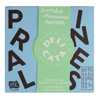 DELICATA | Σοκολατάκια Πραλίνες Λευκή Σοκολάτα & Καραμέλα 245g