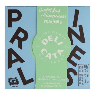 DELICATA | Σοκολατάκια Πραλίνες Λευκή Σοκολάτα & Καραμέλα 245g